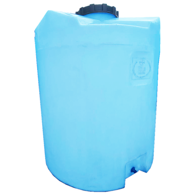 Бочка 750 л вертикальна широка ВО ПБ блакитна Пласт бак